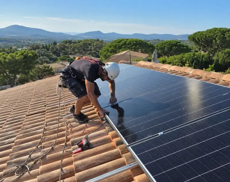 Installateur panneaux solaires Bosdarros — pose photovoltaïque sur toiture