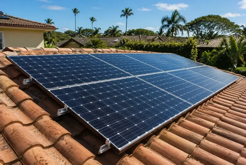 Installation de panneaux solaires à Bosdarros