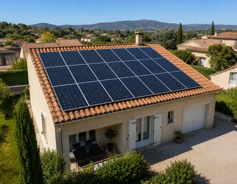Prime à l'autoconsommation panneaux solaires Bosdarros — aide financière de l'État